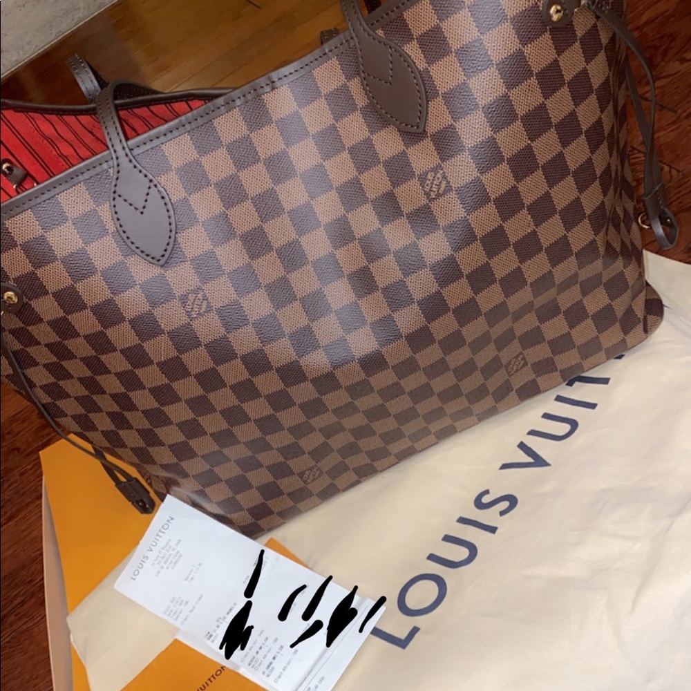 COPY - Louis Vuitton Neverfull GM Damier Ebene